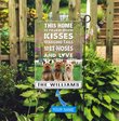 BIF2518 Yorkshire Terrier This Home Is Filled With Kisses Personalized Flag