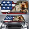 DIC4014-Yorkshire Terrier Car Sun shade
