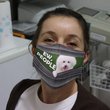 Bichon Frisé Face Mask THM21092902