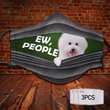 Bichon Frisé Face Mask THM21092902