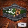 German Shepherd Face Mask THM21092908