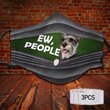 Miniature Schnauzer Face Mask THM21092910