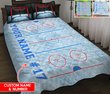 Gifts for Hockey players Quilt Bed Set Quilt Blanket DIQ21101201-DIE21111201