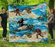 Bigfoot Quilt Bed Set & Quilt Blanket THE20071501-THQ20071501