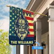 THF20071601 Bigfoot Personalized Flag