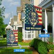 THF20071601 Bigfoot Personalized Flag