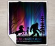 Unicorn Alien Bigfoot Into The Darkness Quilt Bed Set & Quilt Blanket BIE20080106-BIQ20080106