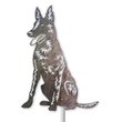 Dutch Shepherd Metal Garden Art THMS22042952