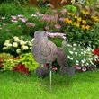 Poodle Metal Garden Art THMS22050355
