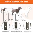 Puggle Metal Garden Art THMS22050356