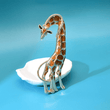 Luxurious Enamel Giraffe Brooch: A Stylish Statement for Giraffe Enthusiasts