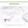 Sterling Silver Mermaid Pendant Necklace - Exquisite Charm and Elegance
