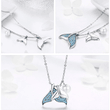 Sterling Silver Mermaid Pendant Necklace - Exquisite Charm and Elegance