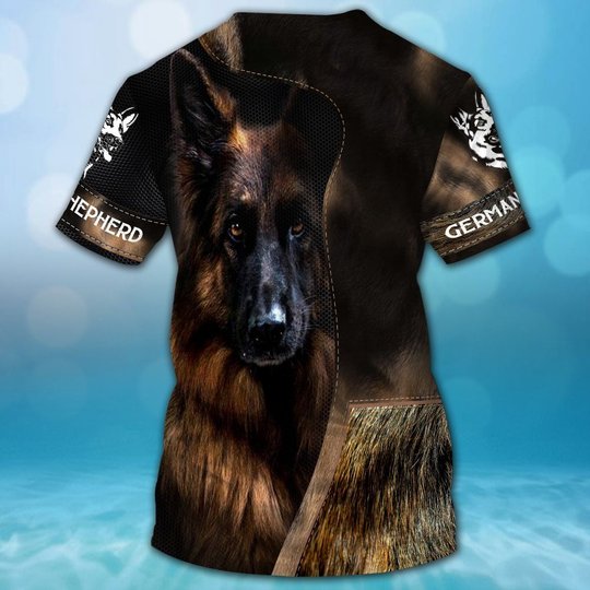 CHTD2005 German Shepherd Personalized 3D HOODIE