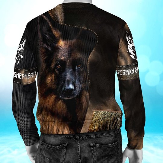 CHTD2005 German Shepherd Personalized 3D HOODIE