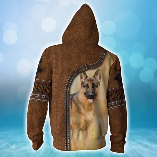 THT5145 German shepherd 3D HOODIE