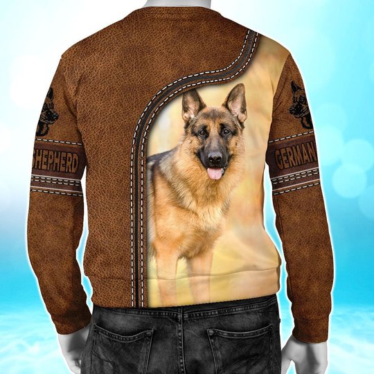 THT5145 German shepherd 3D HOODIE