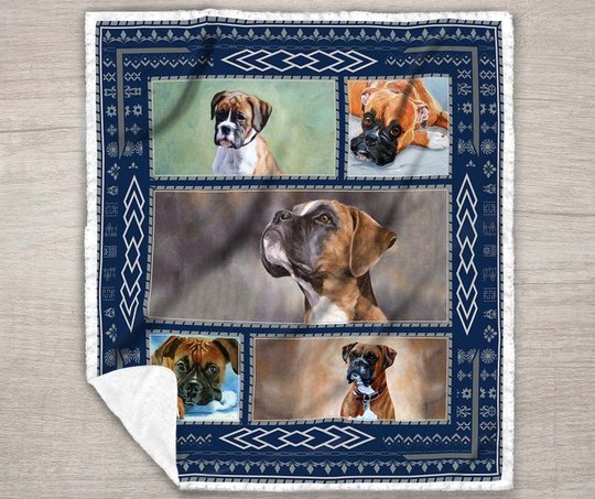 QUI7005 Boxer Quilt Blanket
