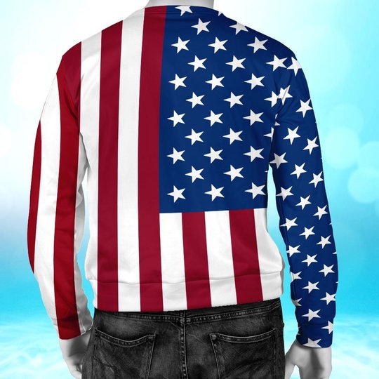 BIT0402 Boxer Opened Flag USA 3D HOODIE