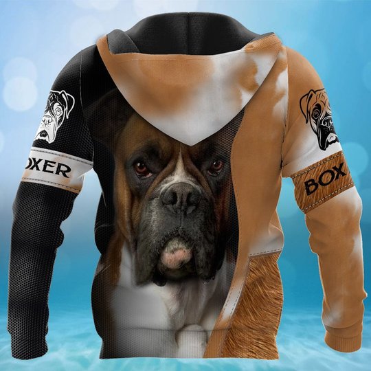 CHTD2001 Boxer Personalized 3D HOODIE