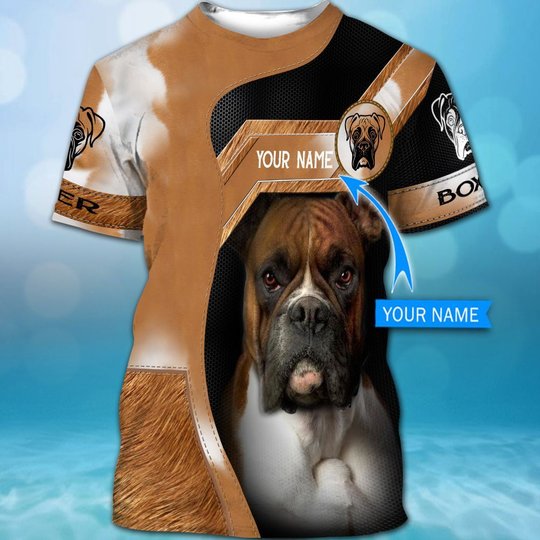 CHTD2001 Boxer Personalized 3D HOODIE