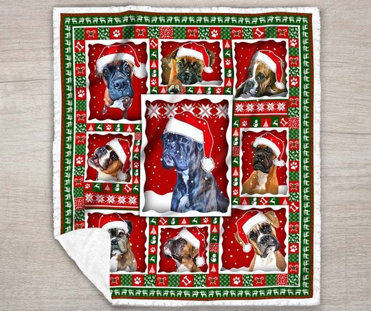 THQD46002 boxer Quilt Blanket