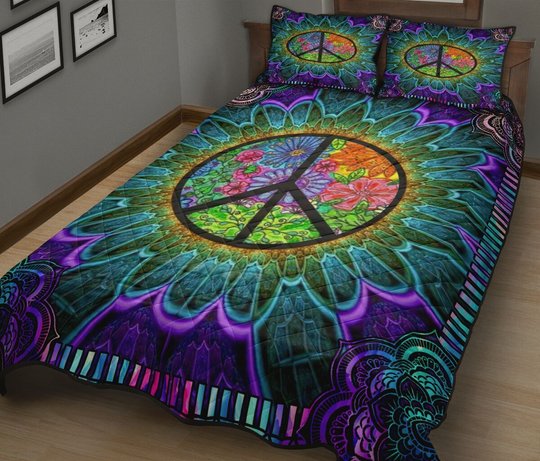 THE5070 Hippie Quilt Bed Set