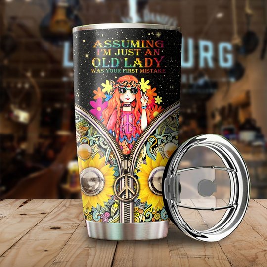THU0153 Hippie Stainless Steel Tumbler