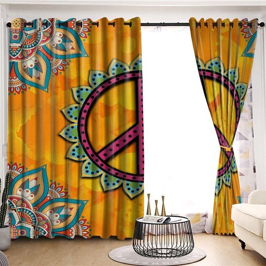 MHWHIP101 Hippie WINDOW CURTAINS