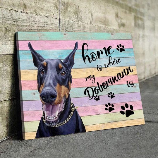 CHD0121 Dobermann Matte Canvas