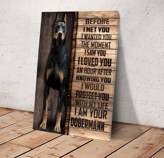 CHD0106 Dobermann Matte Canvas