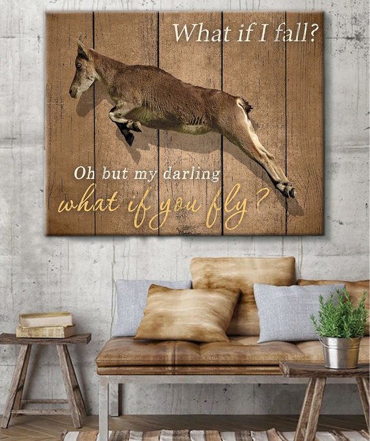 BID20080307 Goat What If You Fly Matte Canvas