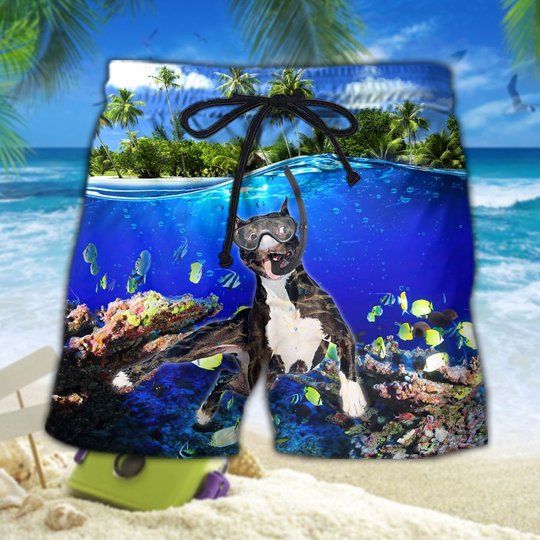 DIODOG2207006-DITDOG2207006-Boston Terrier Diving-Men-Women Set