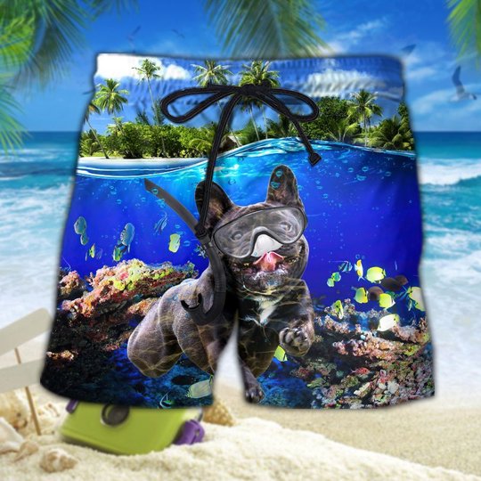 DIODOG2207003-DIODOG2207003-French bulldog Diving-Men-Women Set