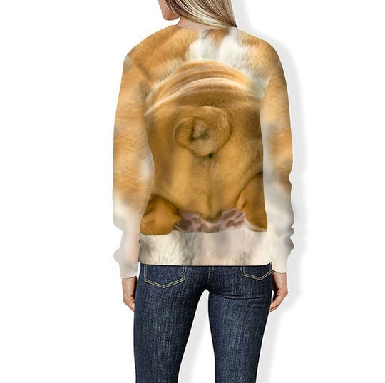CHTL0114 Bulldog 3D HOODIE