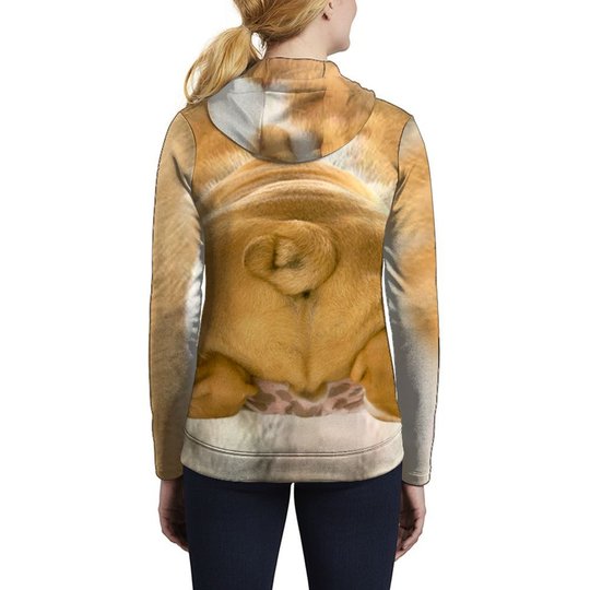 CHTL0114 Bulldog 3D HOODIE
