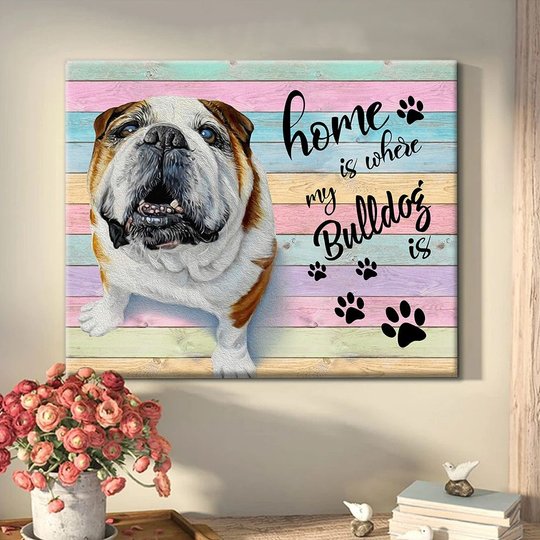 CHD0119 Bulldog Matte Canvas