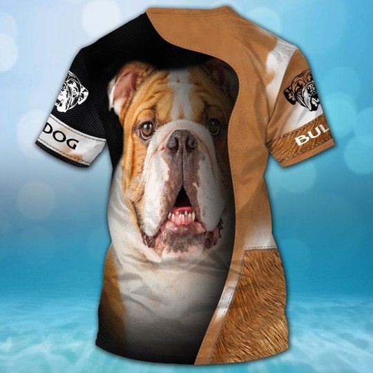 CHTD2002 Bulldog Personalized 3D HOODIE