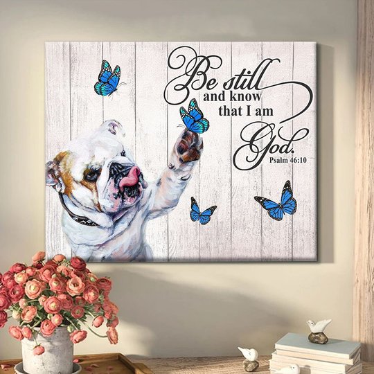 THD0146 Bulldog Matte Canvas