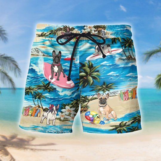 French Bulldog Hawaii Men-Women Set THT20071702-THO20071702
