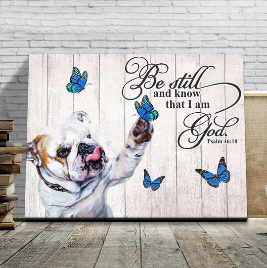 THD0146 Bulldog Matte Canvas