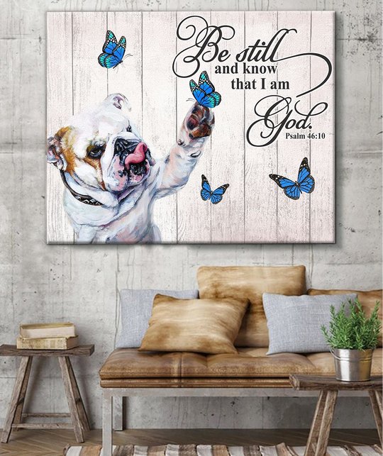 THD0146 Bulldog Matte Canvas