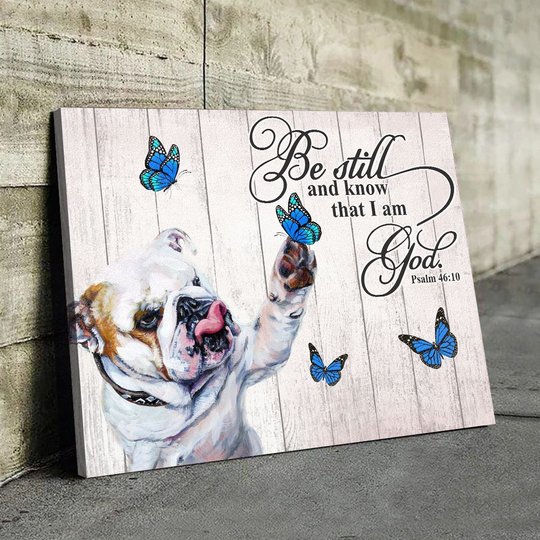 THD0146 Bulldog Matte Canvas