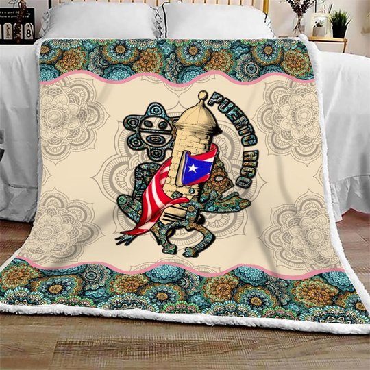 DIE1108003-DIQ1108003-PUERTO RICO- Quilt Bed Set & Quilt Blanket