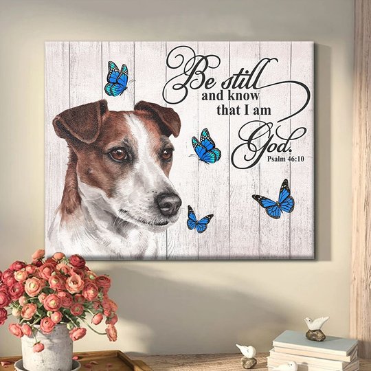 THD0115 Jack Russell Terrier Matte Canvas