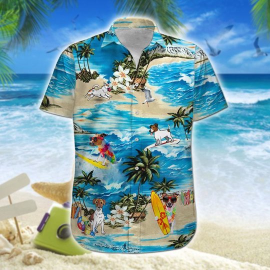 Jack Russell Terrier Hawaii Men - Women Set THT20072702-THO20072702
