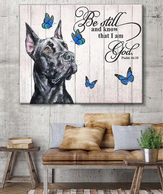 THD0138 Great Dane Matte Canvas