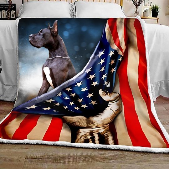 THQDOG54012 Great Dane Quilt Blanket