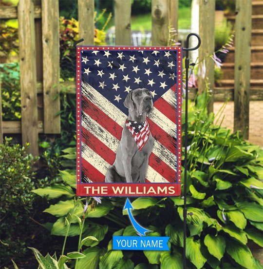 DIF4030-Great Dane Personalized Flag