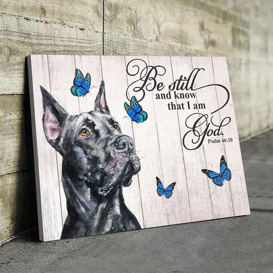 THD0138 Great Dane Matte Canvas